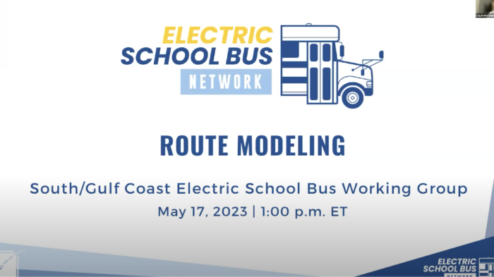 Route Modeling – South/Gulf Coast ESB Working Group | May 2023